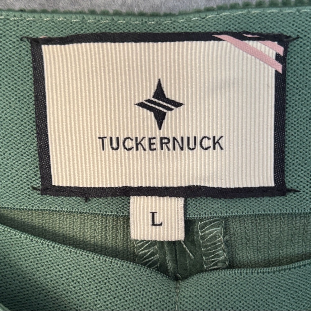 Tuckernuck Ashford High-Waisted Kick
Ankle Corduroy Pants L Green - Picture 11 of 12